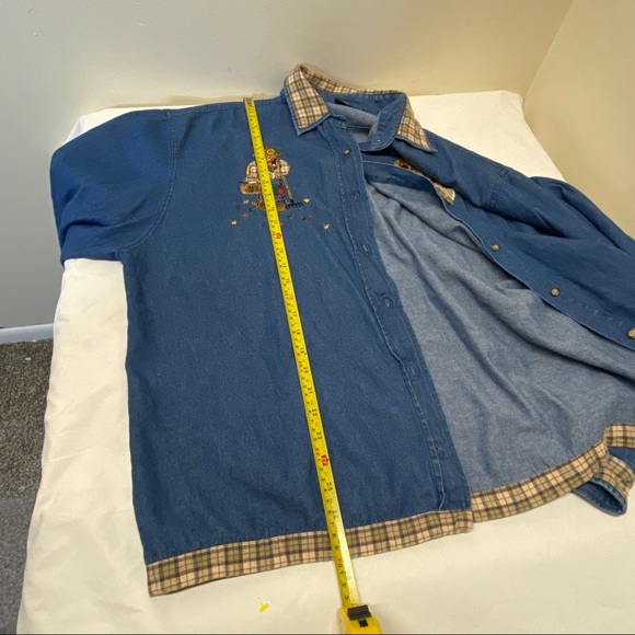 Lighthouse Apparel Vintage Denim Shacket Size XXL - Picture 10 of 15